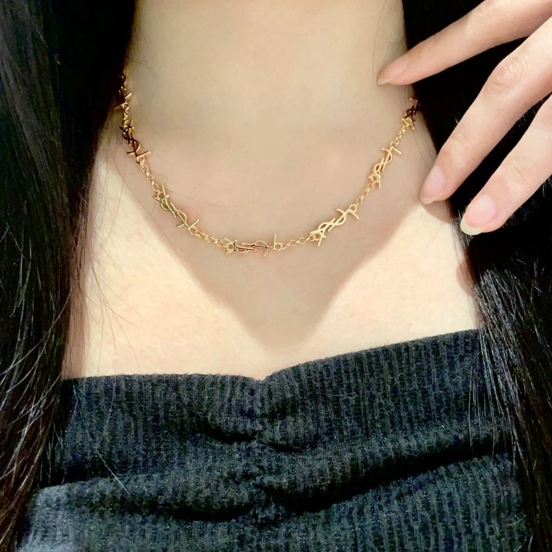 Ysl Necklaces Sleek 207460