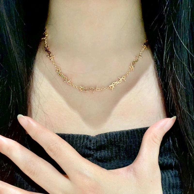 Ysl Necklaces Sleek 207460