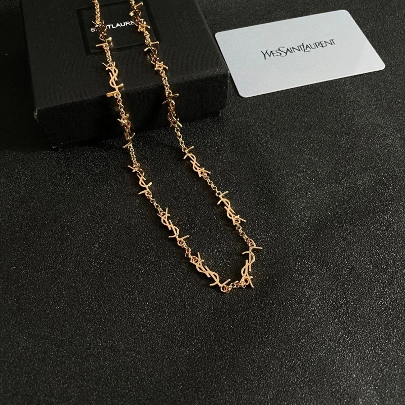 Ysl Necklaces Sleek 207460