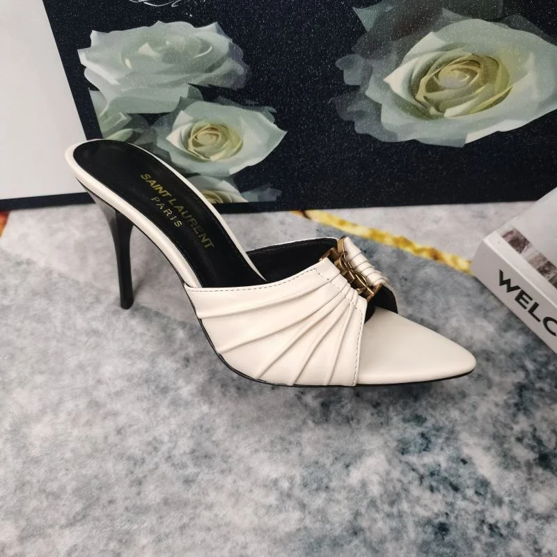Ysl Sandals Sleek 11114