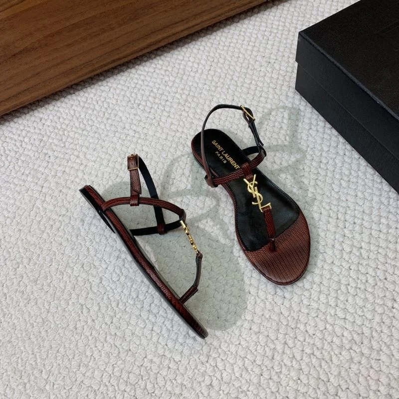 RelaxedFit Ysl Sandals 8636
