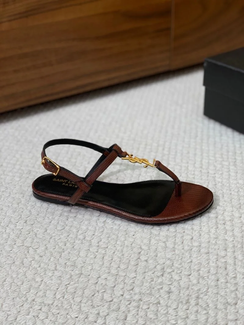 RelaxedFit Ysl Sandals 8636