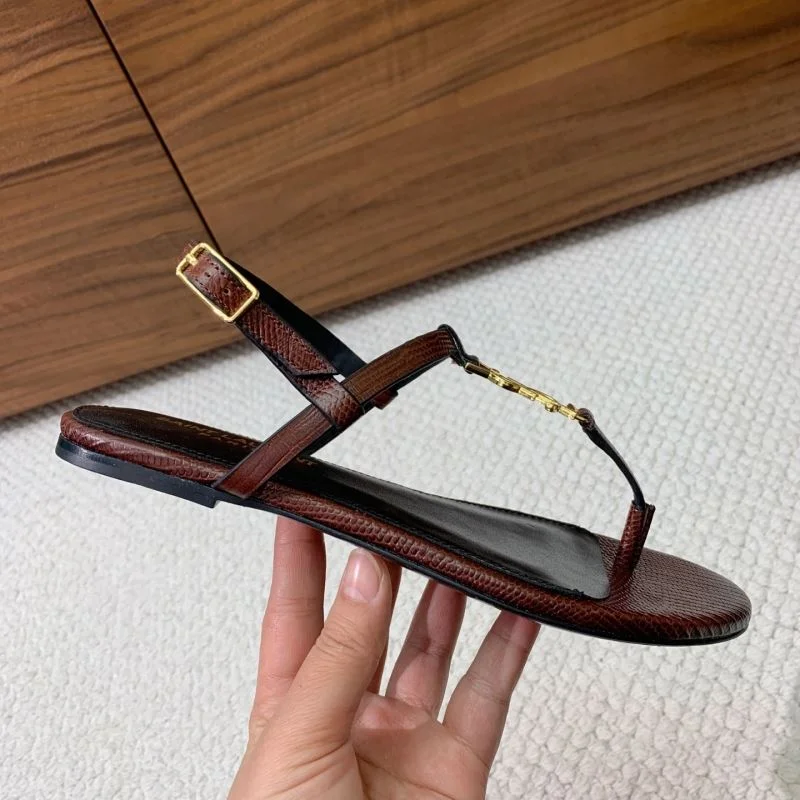 RelaxedFit Ysl Sandals 8636