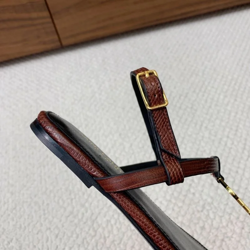 RelaxedFit Ysl Sandals 8636