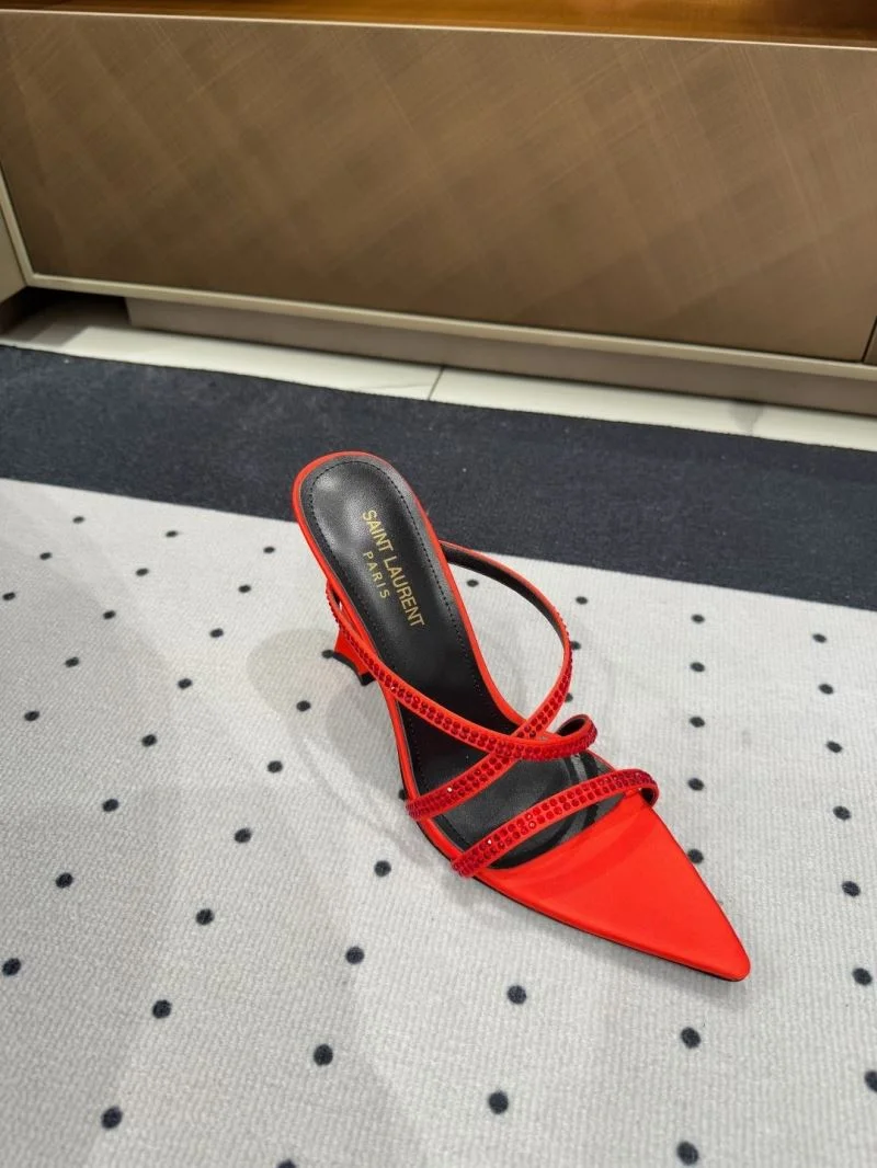Ysl Sandals Breathable 8658