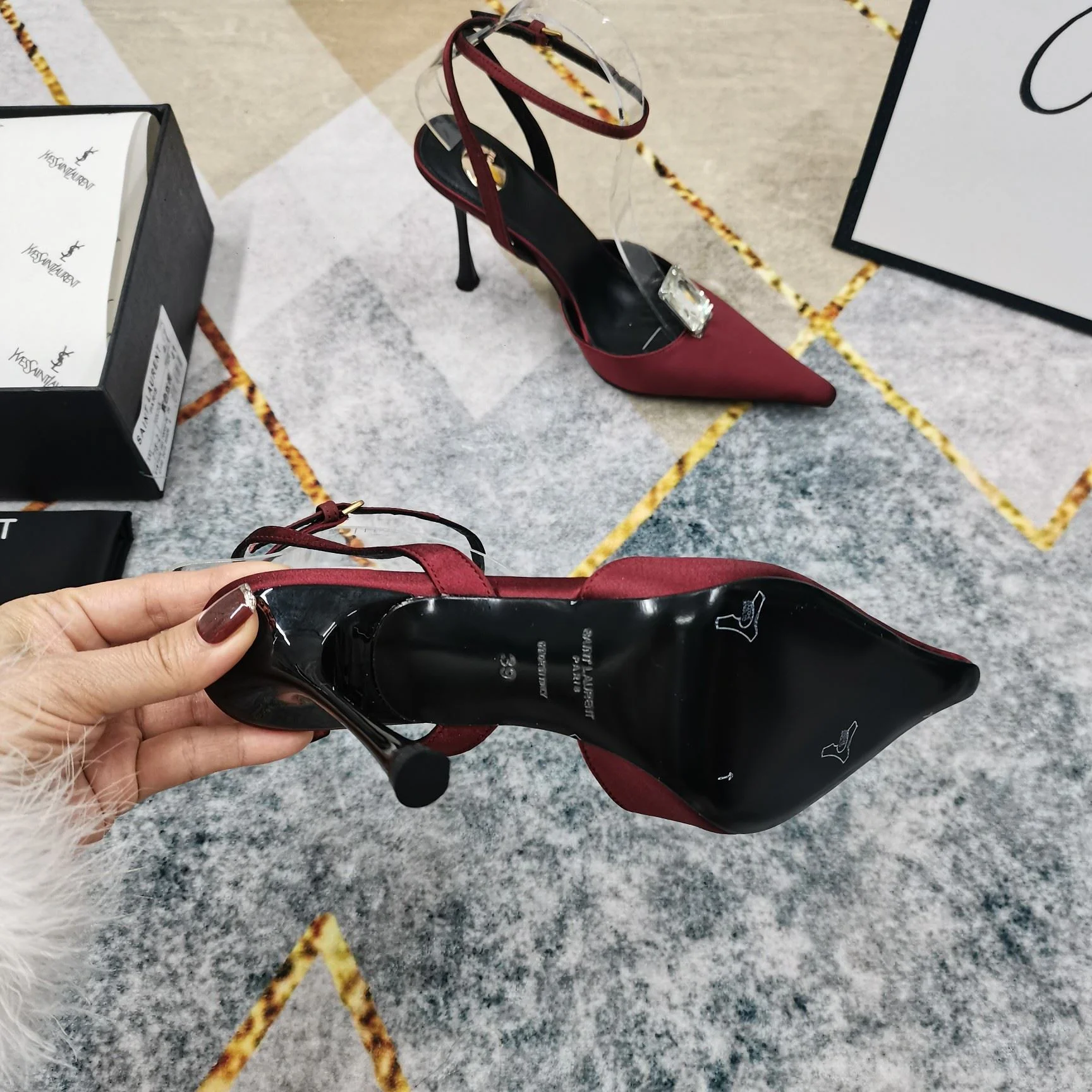 Ysl Sandals Comfortable 5684