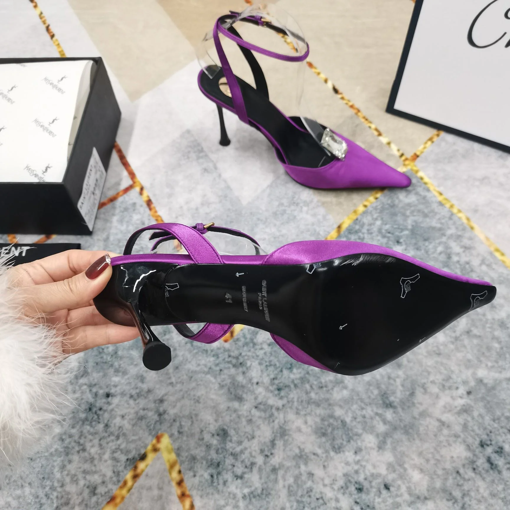 Chic Ysl Sandals 5691