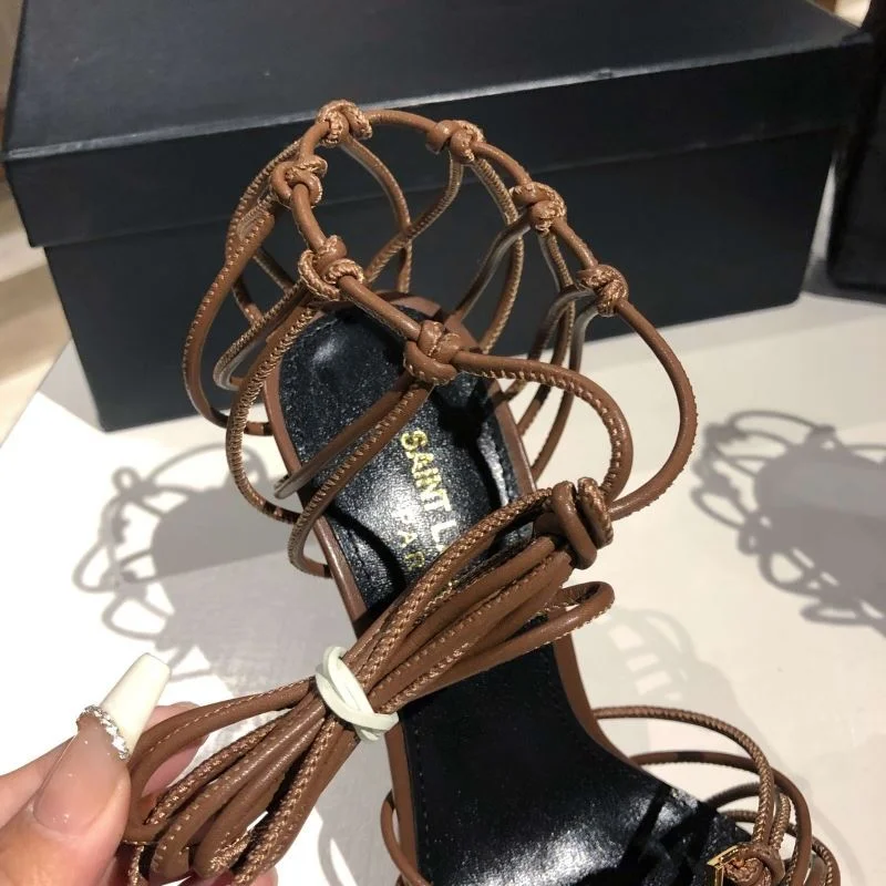 Stretchable Ysl Sandals 5674