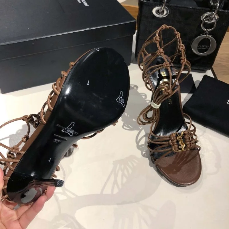 Stretchable Ysl Sandals 5674