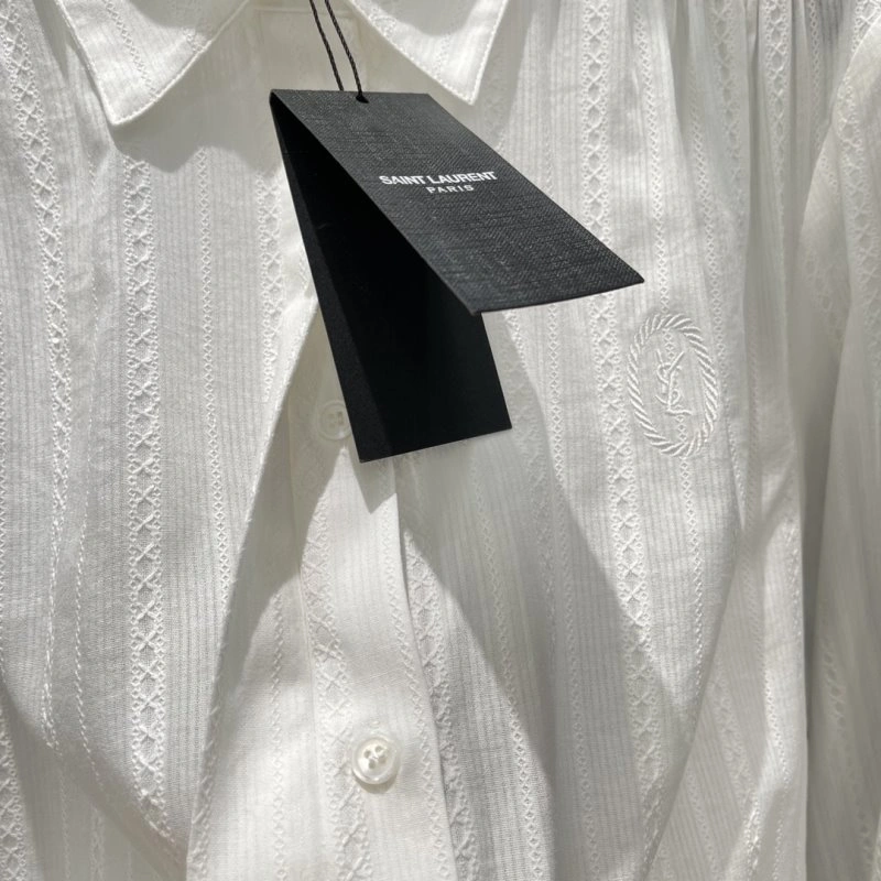 Ysl Shirts Breathable 153192
