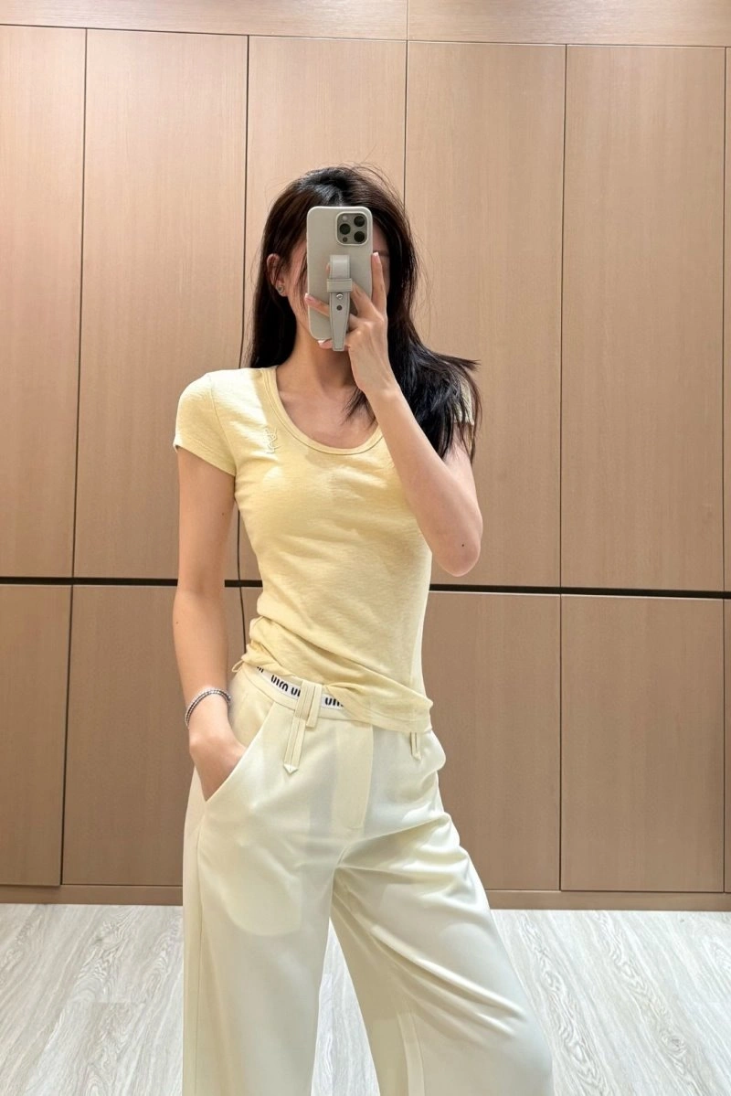 Stretchable Ysl T-Shirts 152072