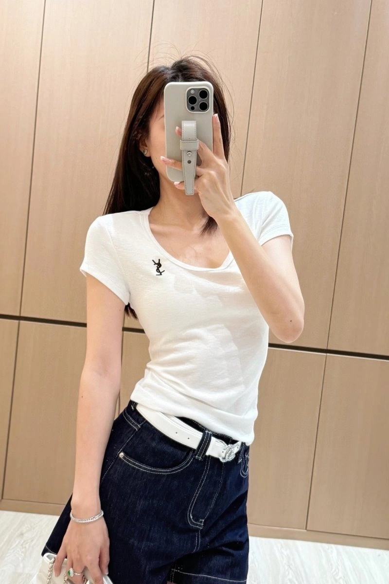 Stretchable Ysl T-Shirts 152072