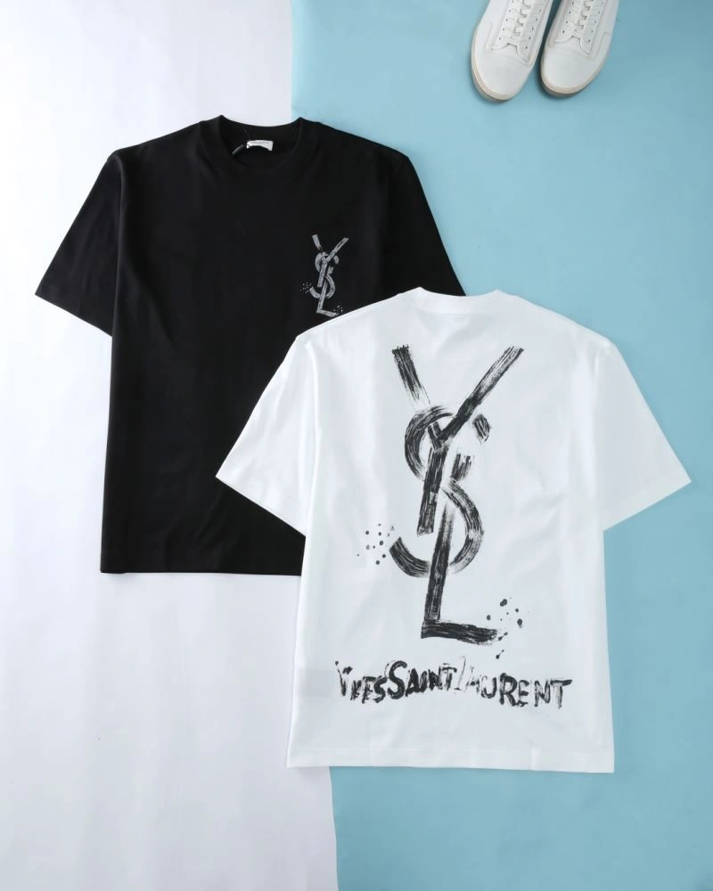 Ysl T-Shirts Vibrant 161254