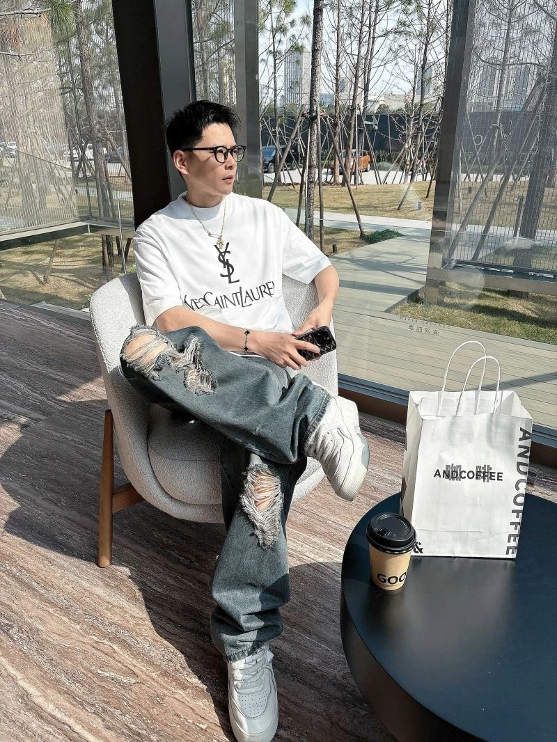 Cozy Ysl T-Shirts 158881