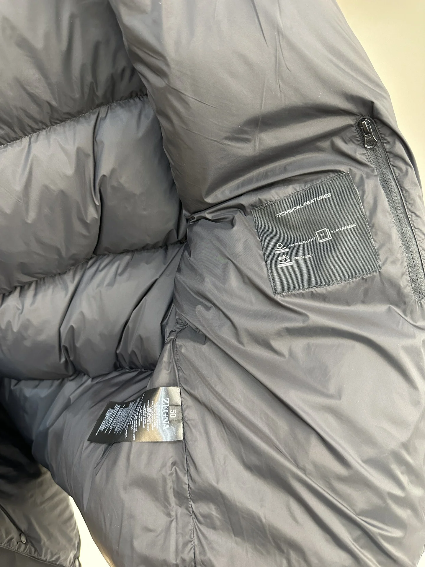 Zegna Down Jackets Breathable 165200