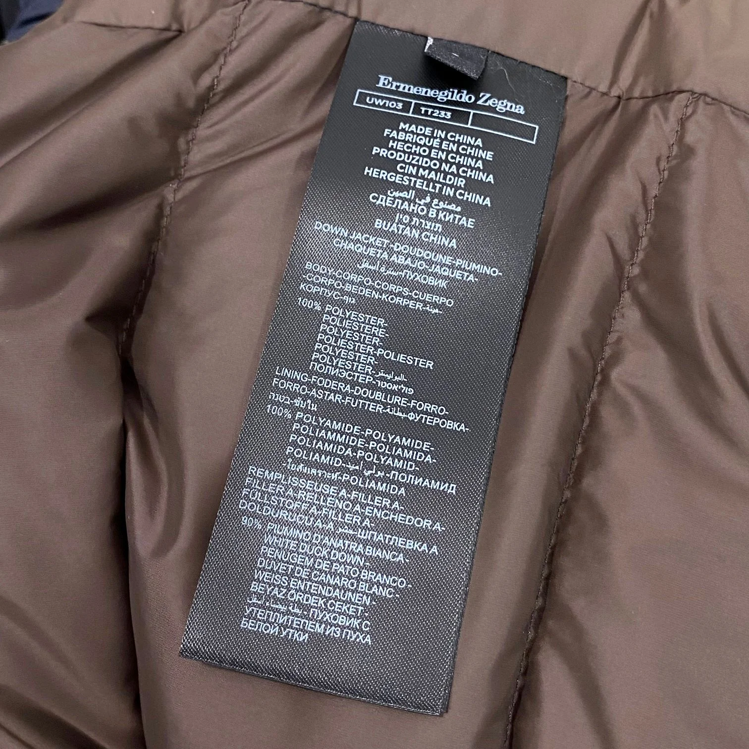 Zegna Down Jackets Practical 165008