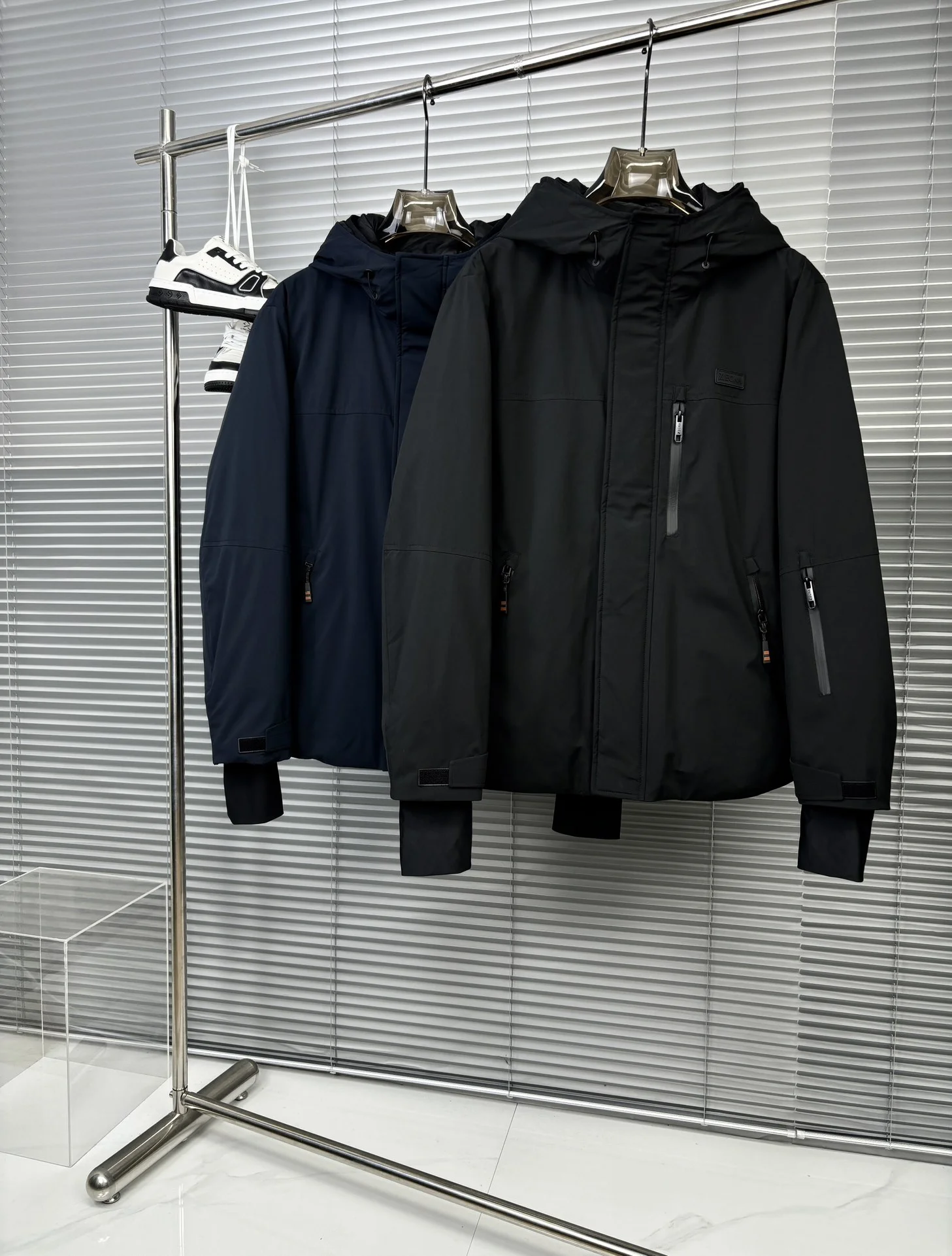 ZipUp Zegna Down Jackets 165042