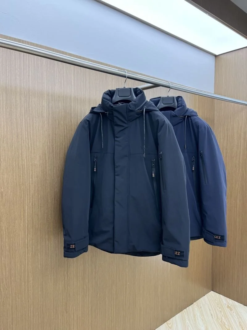 OdorResistant Zegna Down Jackets 164751