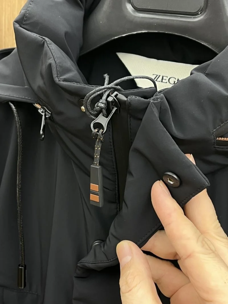 OdorResistant Zegna Down Jackets 164751