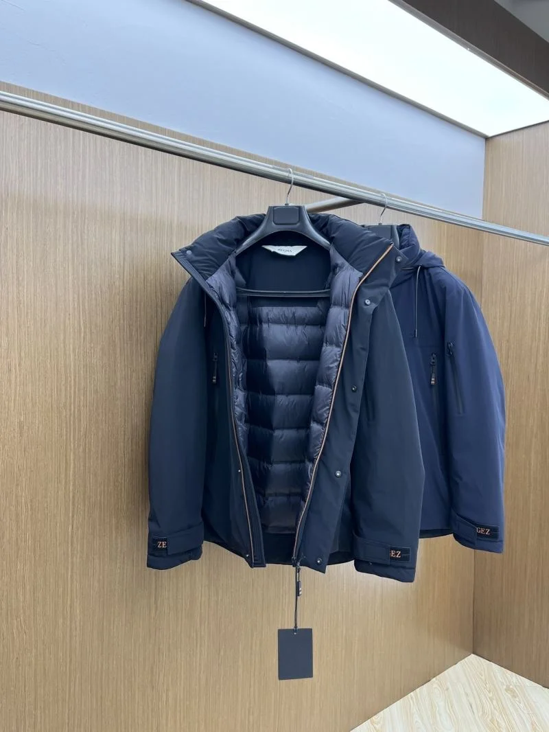 OdorResistant Zegna Down Jackets 164751