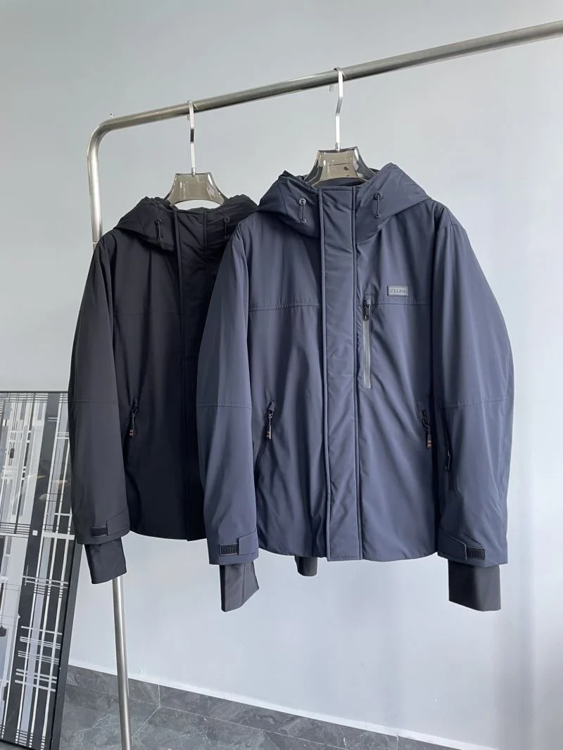 MoistureWicking Zegna Down Jackets 164728