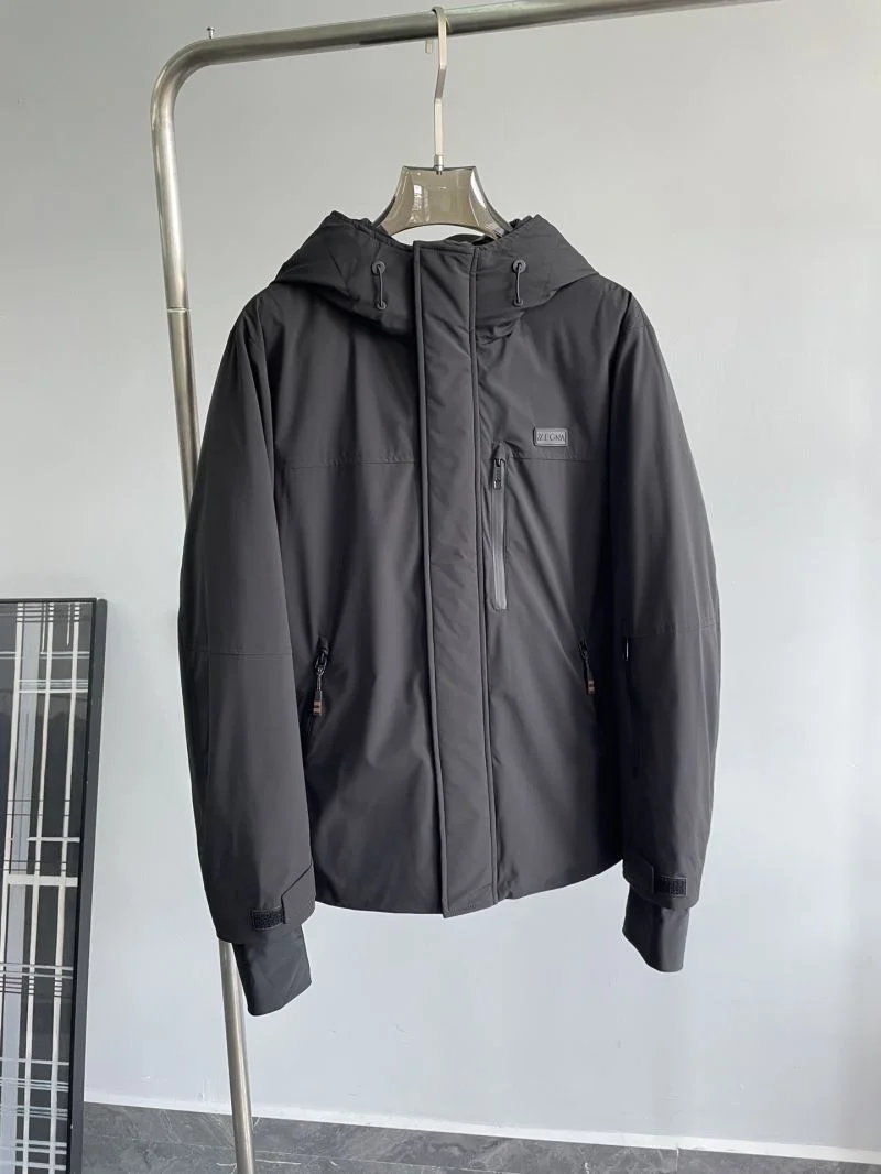 MoistureWicking Zegna Down Jackets 164728