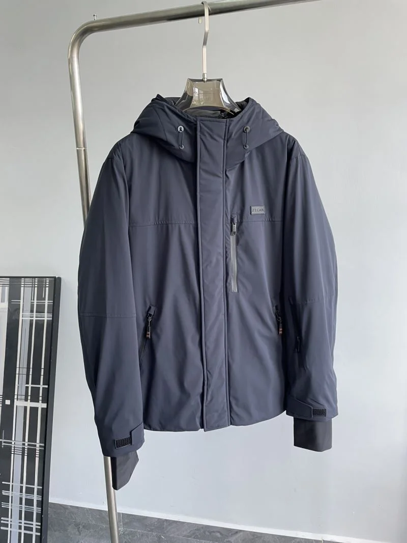 MoistureWicking Zegna Down Jackets 164728
