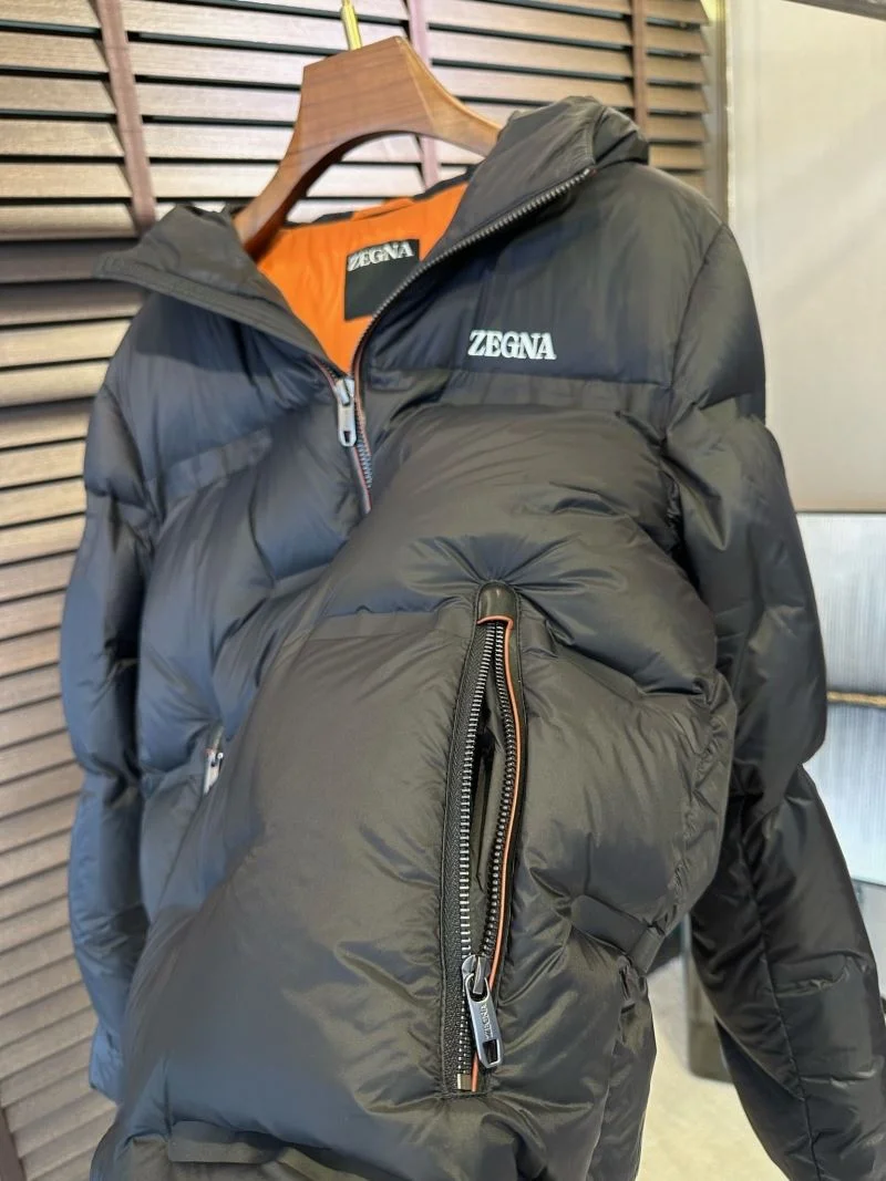 MoistureWicking Zegna Down Jackets 164764