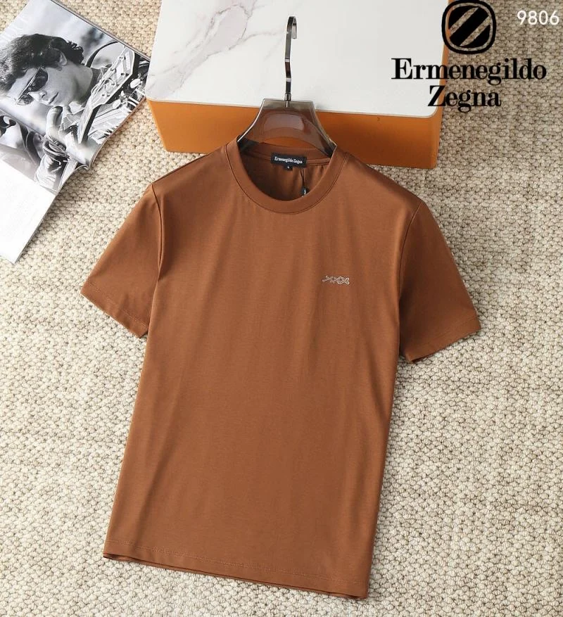 Zegna T-Shirts Breathable 164408