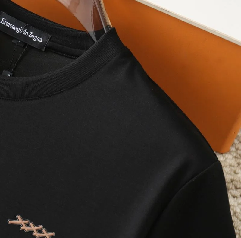 Zegna T-Shirts Breathable 164408
