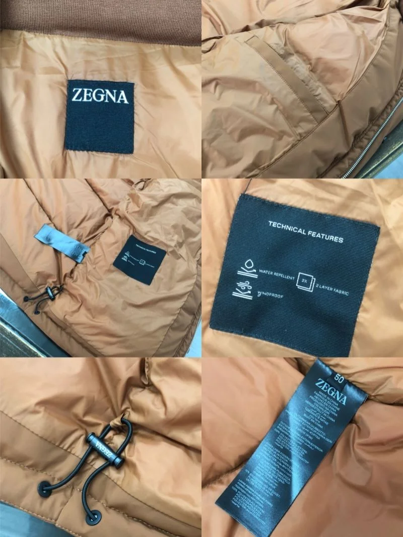 Zegne Down Jackets Vibrant 164651